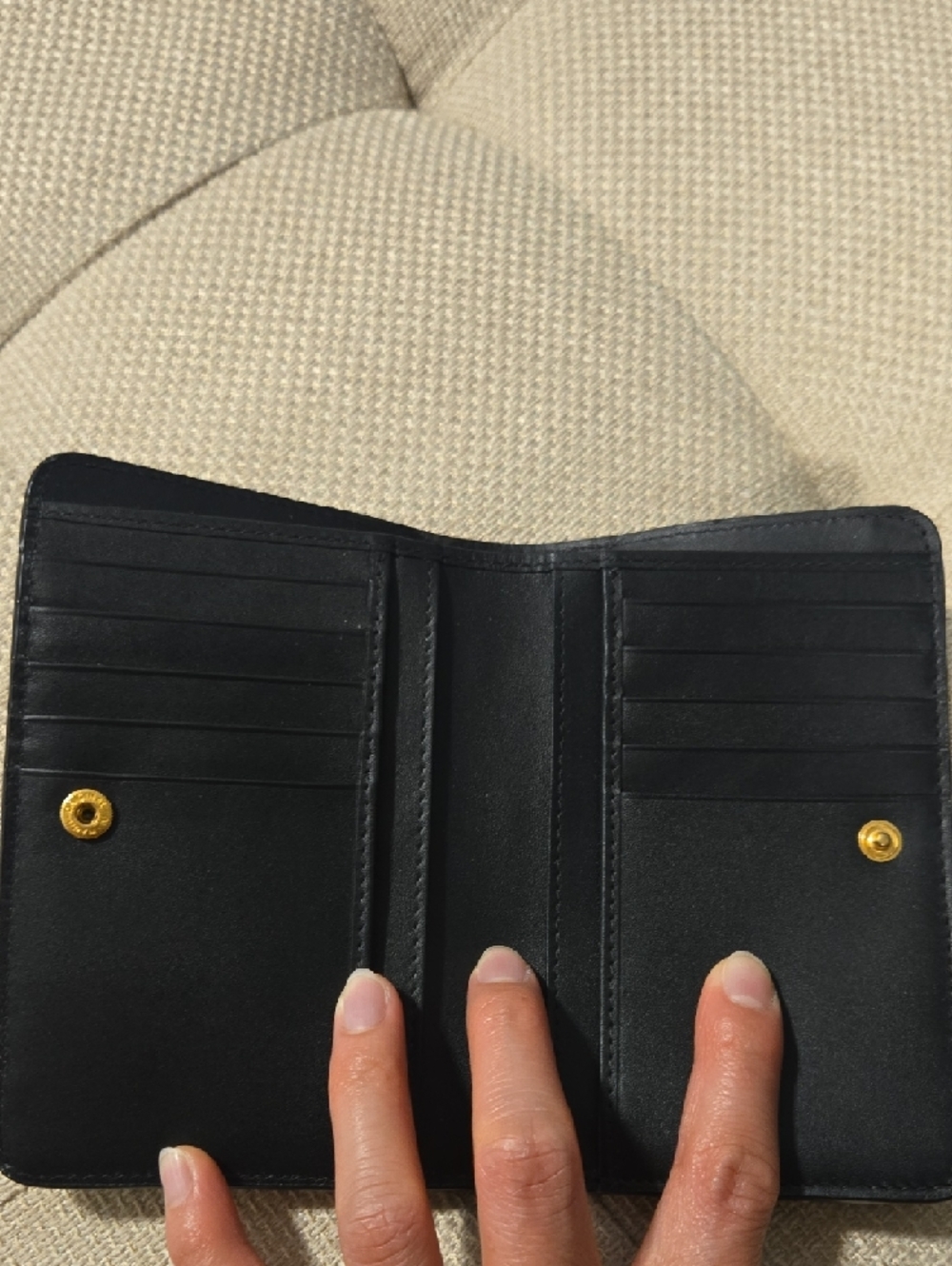 RADLEY LONDON Pockets 2.0 Faux Croc Mini Bifold Wallet In Black - Picture 5 of 15